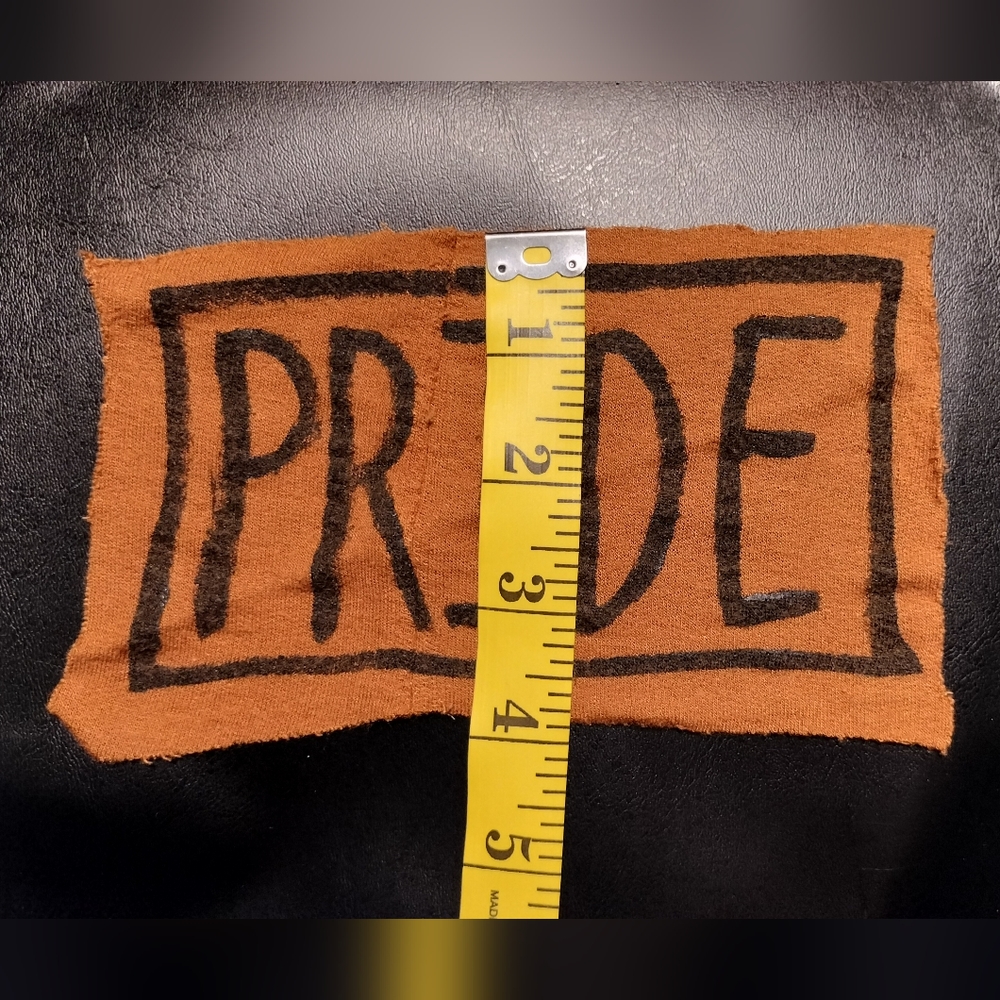 Orange PRIDE Patch - Picture 4 of 4